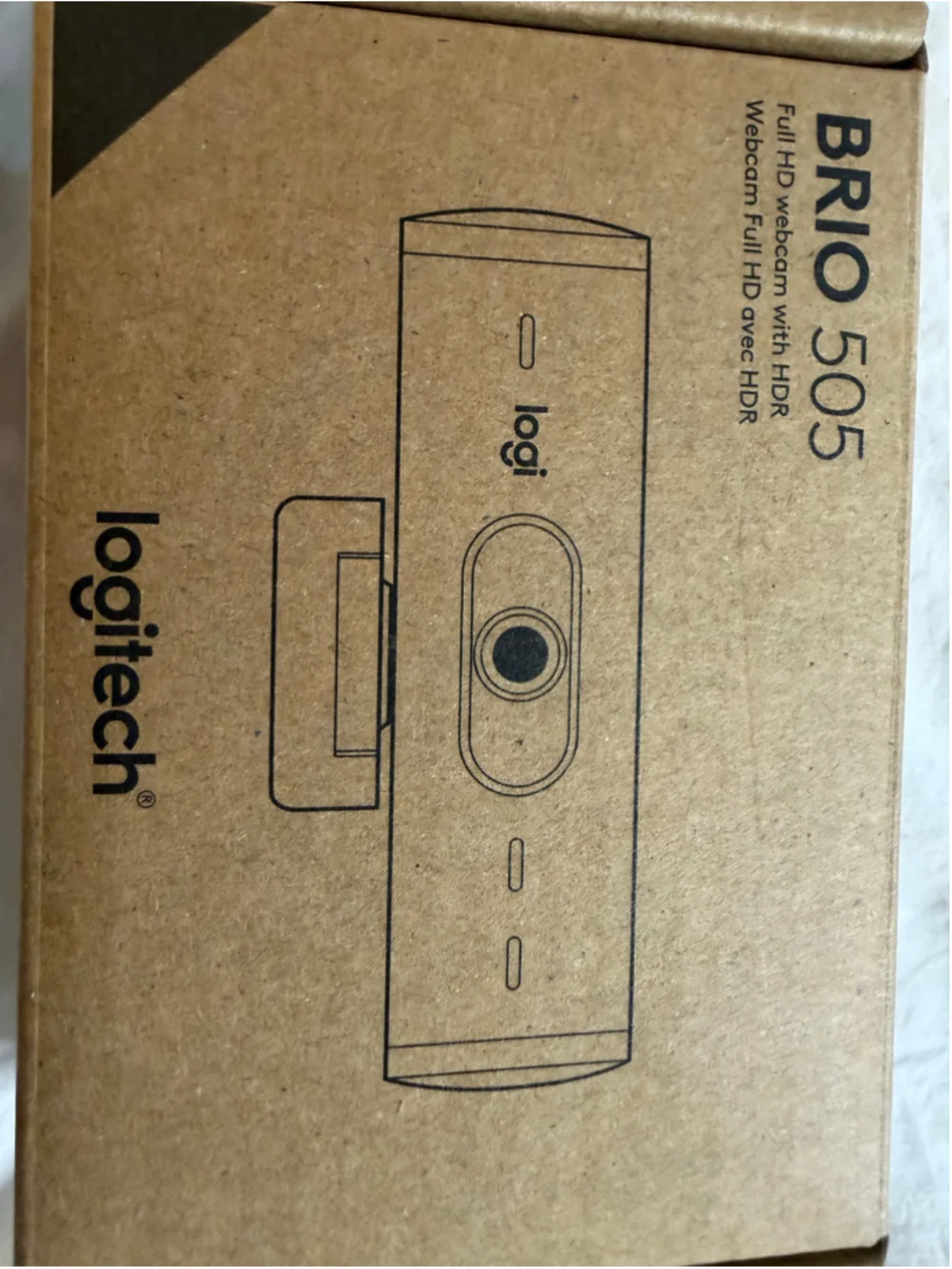 NEW Logitech Brio 505 Full HD 1080p Webcam auto Light Correction framing
